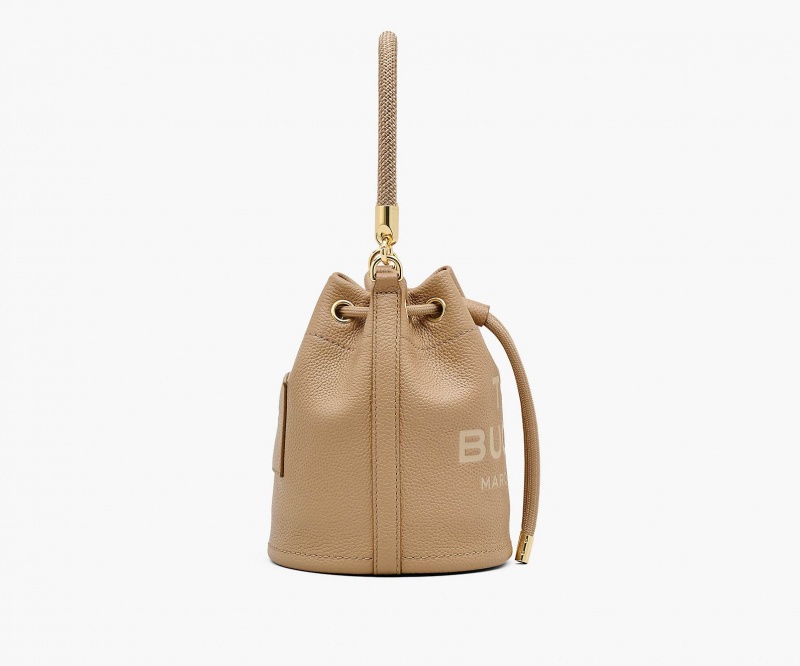 Marc Jacobs The Lær Bucket Bøtteposer Brune | Norge_MJ92055