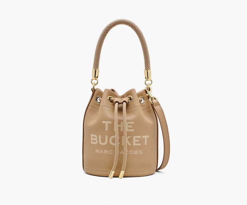 Marc Jacobs The Lær Bucket Bøtteposer Brune | Norge_MJ92055