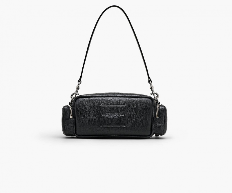 Marc Jacobs The Lær Cargo Crossbody Veske Svarte | Norge_MJ85019