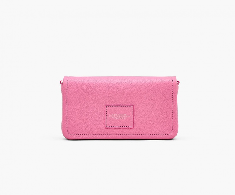 Marc Jacobs The Lær Mini Crossbody Veske Rosa | Norge_MJ47937