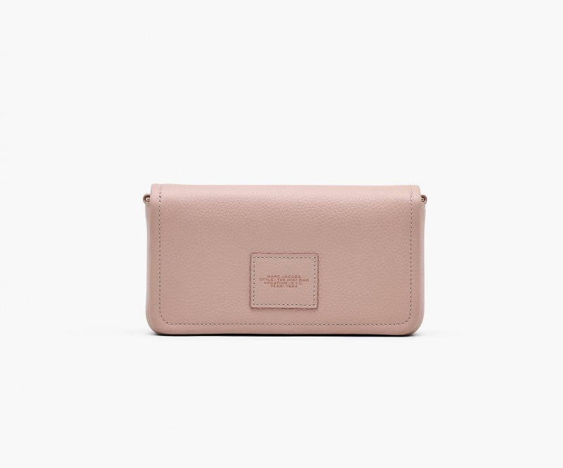 Marc Jacobs The Lær Mini Crossbody Veske Rosa | Norge_MJ14235