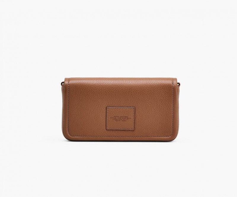 Marc Jacobs The Lær Mini Crossbody Veske Brune | Norge_MJ72521