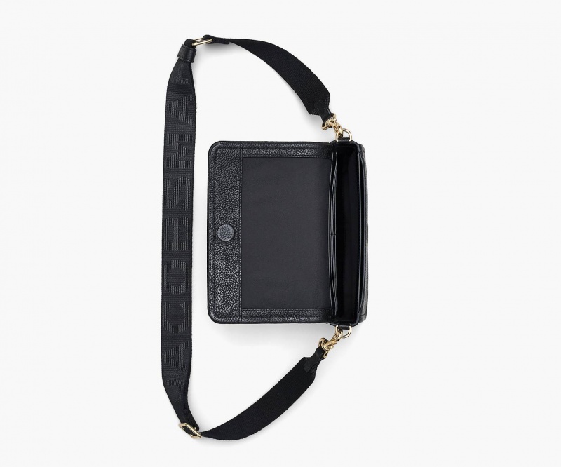 Marc Jacobs The Lær Mini Crossbody Veske Svarte | Norge_MJ50744