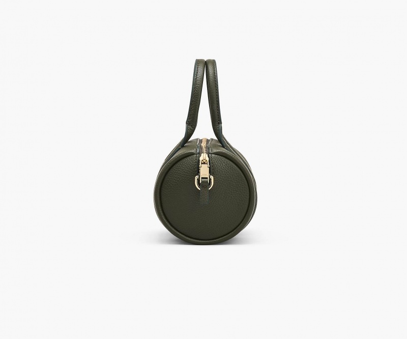 Marc Jacobs The Lær Mini Duffle Crossbody Veske Grønn Gul | Norge_MJ22389