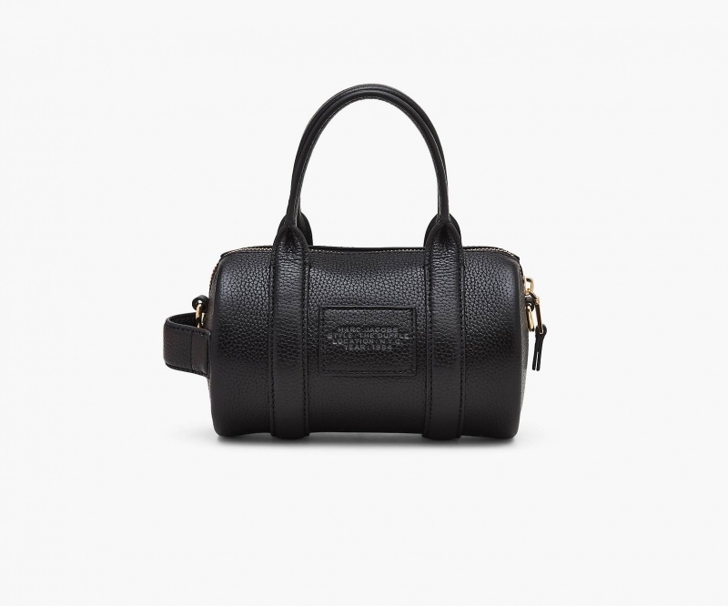 Marc Jacobs The Lær Mini Duffle Mini Vesker Svarte | Norge_MJ28650