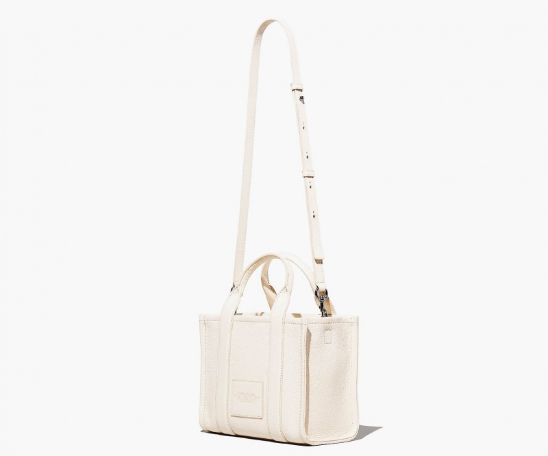 Marc Jacobs The Lær Small Tote Veske Sølv | Norge_MJ46706