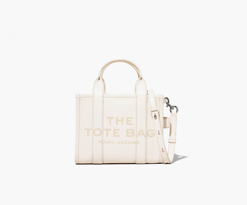 Marc Jacobs The Lær Small Tote Veske Sølv | Norge_MJ46706