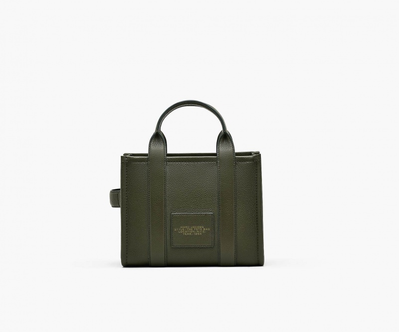 Marc Jacobs The Lær Small Tote Veske Svarte Gul | Norge_MJ57448