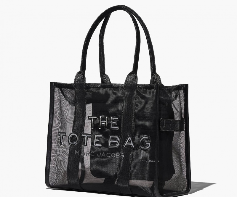 Marc Jacobs The Mesh Large Tote Veske Svarte | Norge_MJ92056