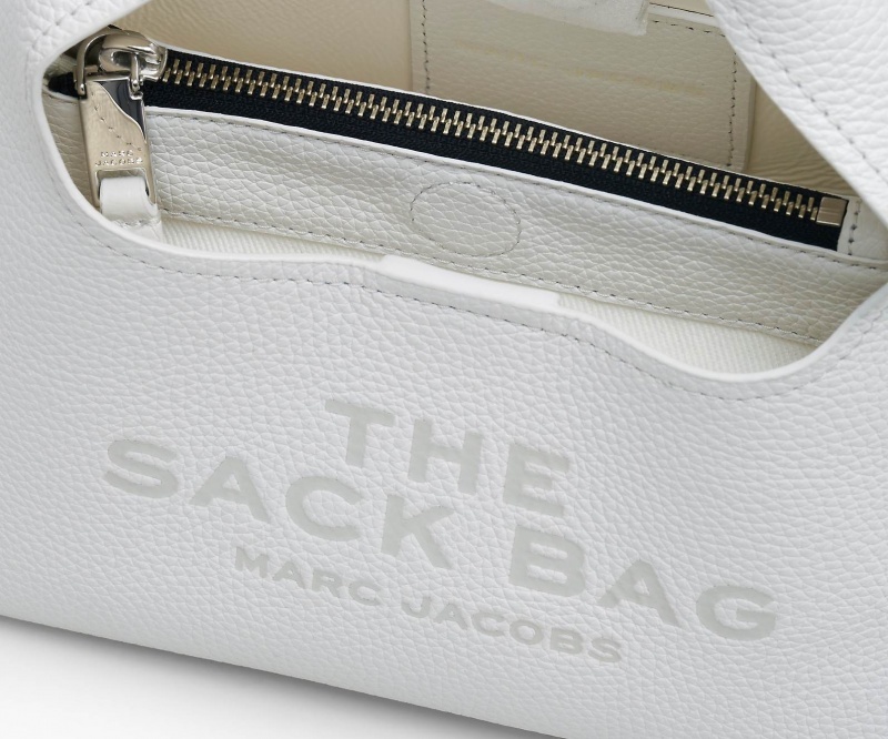 Marc Jacobs The Mini Sack Håndveske Hvite | Norge_MJ49889