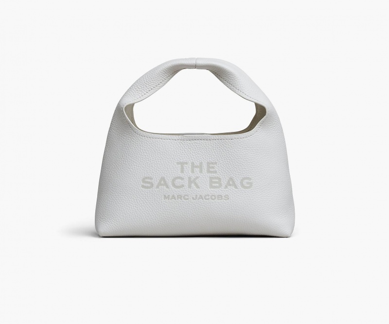 Marc Jacobs The Mini Sack Håndveske Hvite | Norge_MJ49889