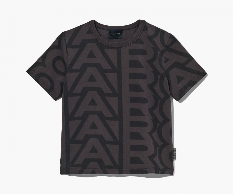 Marc Jacobs The Monogram Baby T-skjorte Svarte Grå | Norge_MJ78699