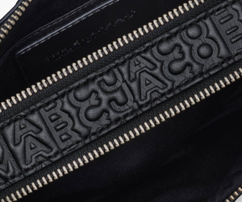 Marc Jacobs The Monogram Debossed Snapshot Crossbody Veske Svarte | Norge_MJ87530