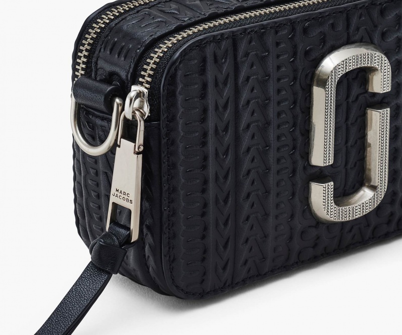 Marc Jacobs The Monogram Debossed Snapshot Crossbody Veske Svarte | Norge_MJ87530