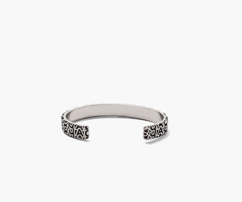 Marc Jacobs The Monogram Engraved Armbånder Sølv | Norge_MJ48160