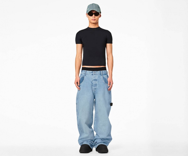 Marc Jacobs The Oversized Carpenter Jean Bukse Oransje Blå | Norge_MJ96483