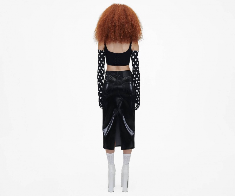 Marc Jacobs The Reflective Skirt Bukse Svarte | Norge_MJ74393