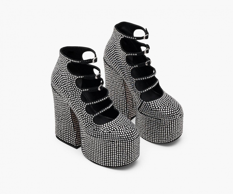 Marc Jacobs The Rhinestone Kiki Ankle Støvler Svarte | Norge_MJ19823