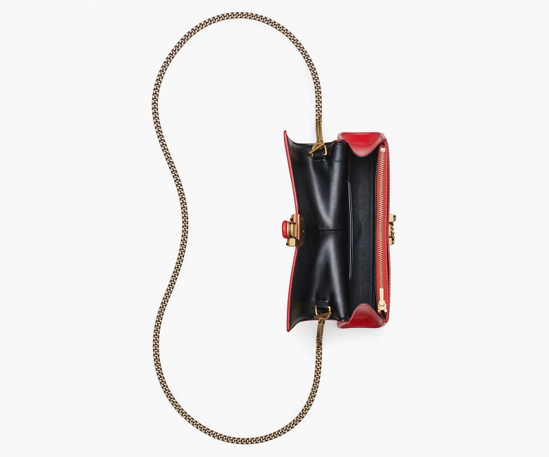 Marc Jacobs The St. Marc Chain Crossbody Veske Rød | Norge_MJ24347