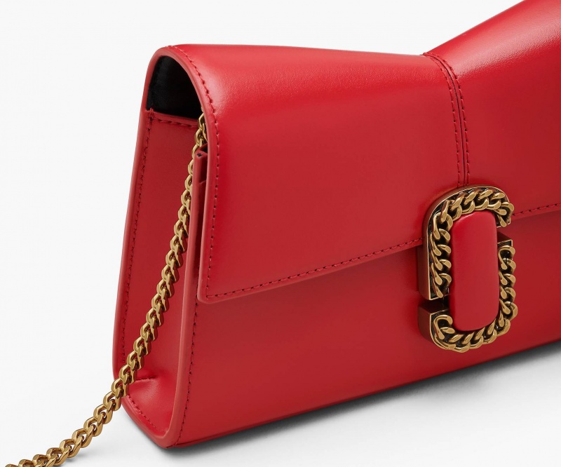 Marc Jacobs The St. Marc Chain Crossbody Veske Rød | Norge_MJ24347