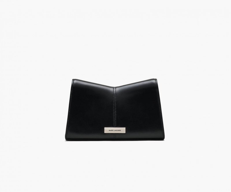 Marc Jacobs The St. Marc Chain Wallet Mini Vesker Svarte Sølv | Norge_MJ30539