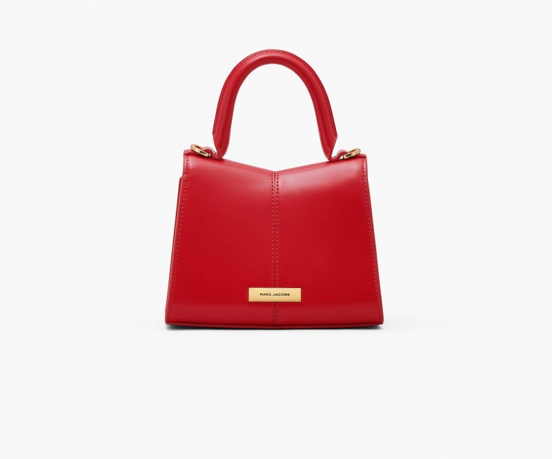 Marc Jacobs The St. Marc Mini Top Handle Mini Vesker Rød | Norge_MJ40915