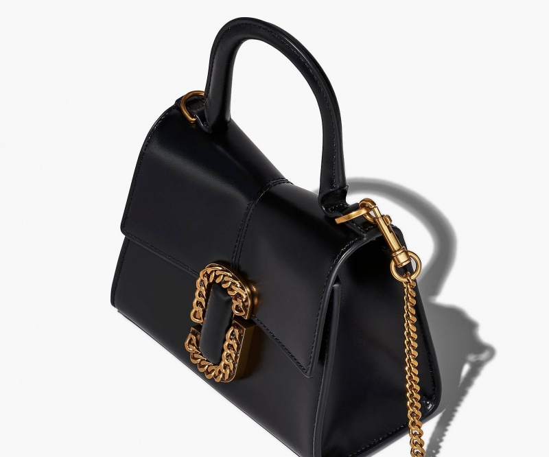 Marc Jacobs The St. Marc Mini Top Håndveske Svarte | Norge_MJ71091