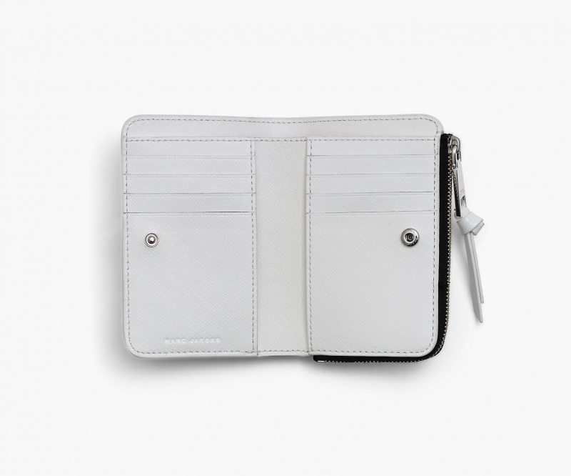 Marc Jacobs The Utility Snapshot Dtm Slim Bifold Lommebok Hvite | Norge_MJ43259