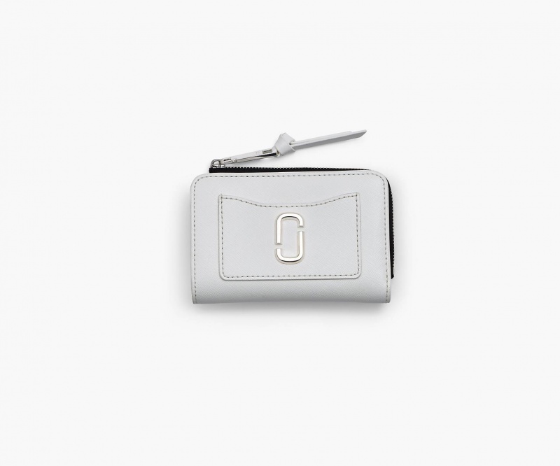 Marc Jacobs The Utility Snapshot Dtm Slim Bifold Lommebok Hvite | Norge_MJ43259