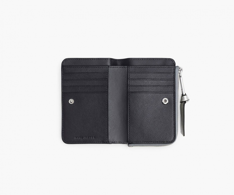 Marc Jacobs The Utility Snapshot Slim Bifold Lommebok Grå Multicolor | Norge_MJ36336