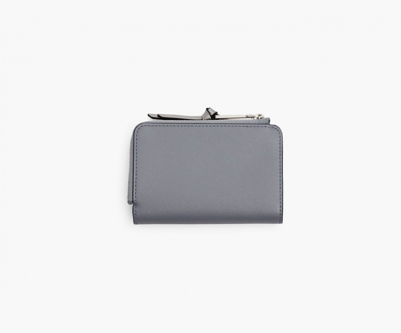 Marc Jacobs The Utility Snapshot Slim Bifold Lommebok Grå Multicolor | Norge_MJ36336