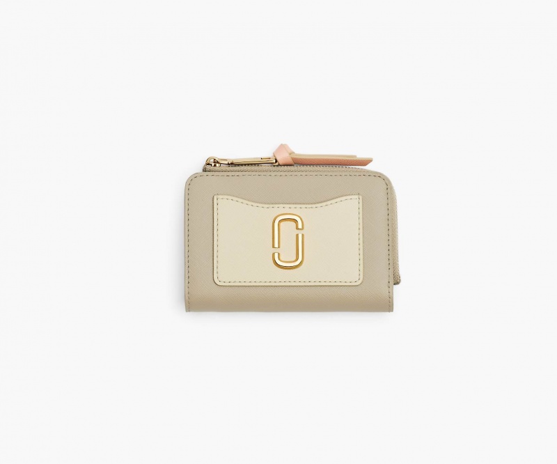 Marc Jacobs The Utility Snapshot Slim Bifold Lommebok Khaki Multicolor | Norge_MJ50845