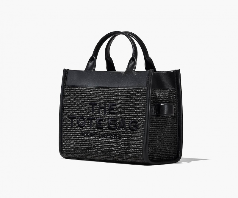 Marc Jacobs The Woven DTM Medium Tote Veske Svarte | Norge_MJ21160